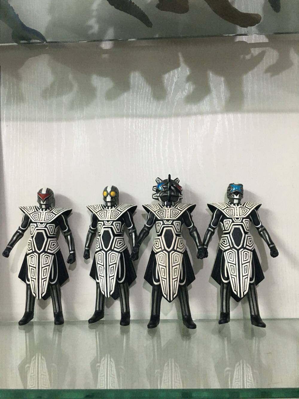 模型 奥特曼怪兽软胶 高斯  三面怪人 吉吉 奇奇17cm系列