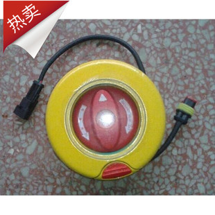 金龙宇通少林中通客车校车应急阀 安全门紧急开关 圆形带线应急阀