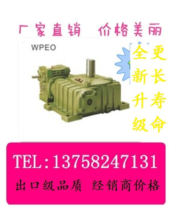 WPEOWPEX减速机蜗轮蜗杆