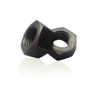 自制螺母 四驱车零配件  M2六角螺母 螺帽 10粒（黑色）