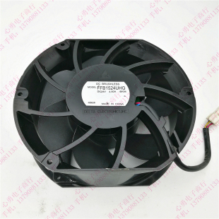 Delta 17251 FFB1524UHG 铝框变频器散热风扇 24V 正品 4.80A 台达