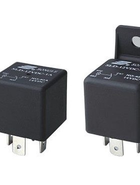 SLD-12VDC-1A 4脚 一组常开 松乐汽车继电器 40A 14VDC