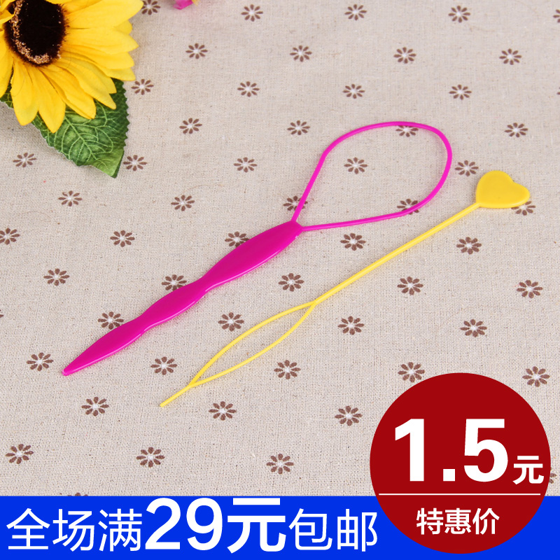新款流行 美发工具盘发器掏发器拉发针盘发软胶大小拉拉一包2个|msdalam kategori Aksesori/Barang Kemas Fesyen, Aksesori rambut - dari Buy2taobao.com untuk memberikan perkhidmatan ejen Taobao profesional membeli
