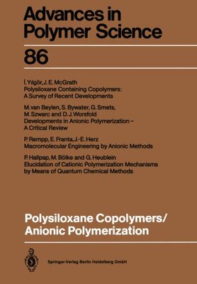 【预订】Polysiloxane Copolymers / Anionic Po...