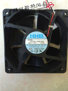 原装正品 NMB 12038 4715KL-04W-B30 DC12V 0.72A 2线 散热风扇