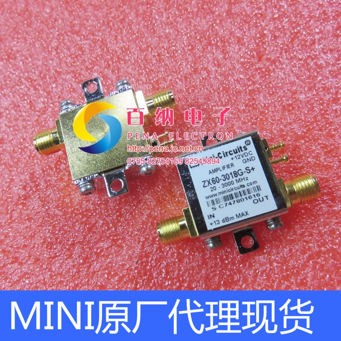 Mini-Circuits ZX60-3018G-S+ 20-3000MHz 射频低噪声放大器
