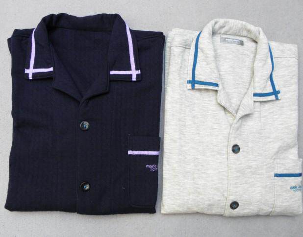 外贸日单空气层面料家居服睡衣套装1159-1326##