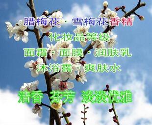 雪腊梅花香精 香薰灯炉喷香机高级香薰用料 进口浓缩植物香熏香精