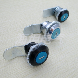 工业机柜门锁 海坦 2小圆锁 寄存柜更衣柜门锁配电箱柜锁 MS407