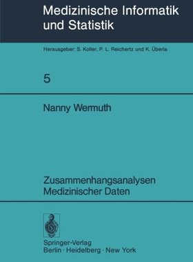 【预订】Zusammenhangsanalysen Medizinischer Daten