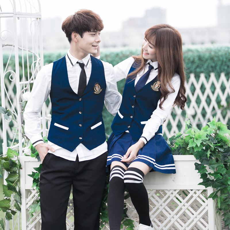 男女学生初高中校服班服JK制服英伦套装原创设计学院风韩版工作服