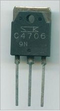 进口拆机彩电电源开关管 2SC4706  C4706