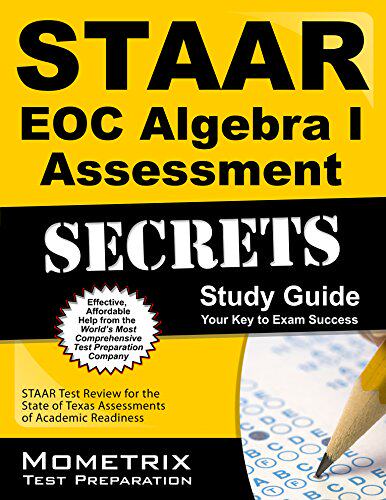 【预售】STAAR EOC Algebra I Assessment Secrets: STAAR ...