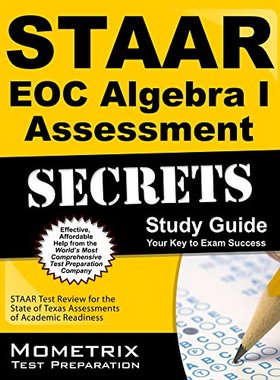 【预售】STAAR EOC Algebra I Assessment Secrets: STAAR ...