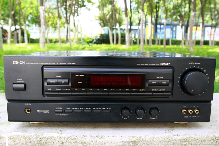 日本原装天龙 DENON AVR-2000 二手5.1声道功放手机电脑家庭影院高性价比高么？