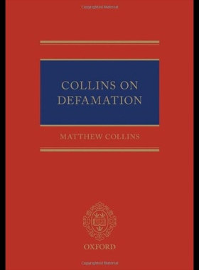 【预售】Collins on Defamation