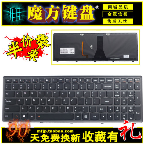 NSK-BMGBQ适用联想FLEX-15D键盘25214166 T6E2B-USI 9Z.NAFBQ.G1D
