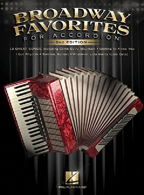 【预订】Broadway Favorites for Accordion