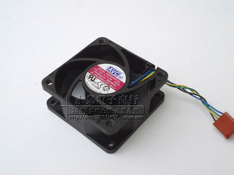 AVC DS06025R12U-P043 DC12V 0.7A 四线PWM智能调速 6CM 6025