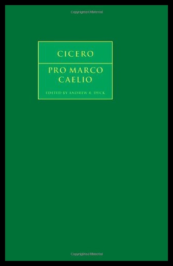 【预售】Cicero: Pro Marco Caelio