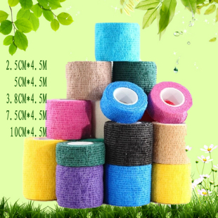 疤痕医用弹性自粘绷带 加压弹力护腕足球篮球运动护踝护腰护膝具