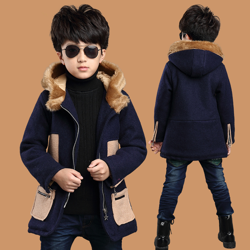 Manteau pour garcon en laine - Ref 2161290 Image 1