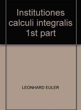 【预订】Institutiones Calculi Integralis 1st Part