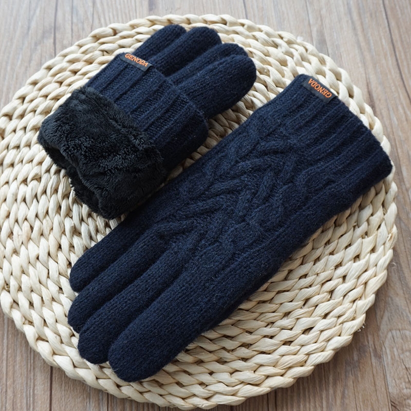 Gants pour homme GENODA    en de laine - Ref 2781499 Image 1