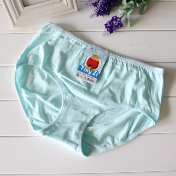 全棉三角内裤女大码红纯棉质底裤