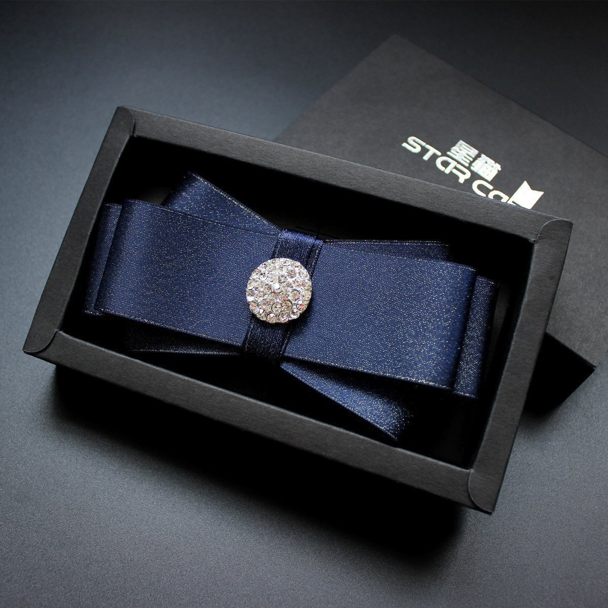 新品多层商务新郎伴郎礼盒装领结