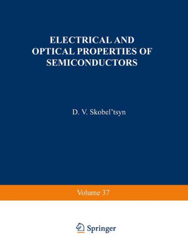 【预售】Electrical and Optical Properties of Semiconductors