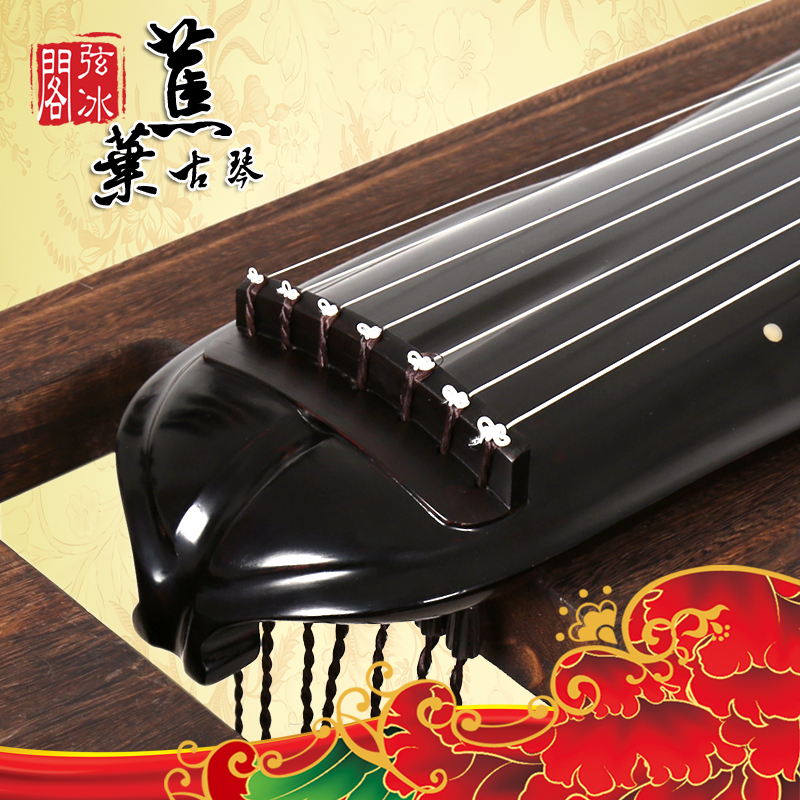 ◤弦冰阁◢乐器古琴老杉木纯手工蕉叶古琴