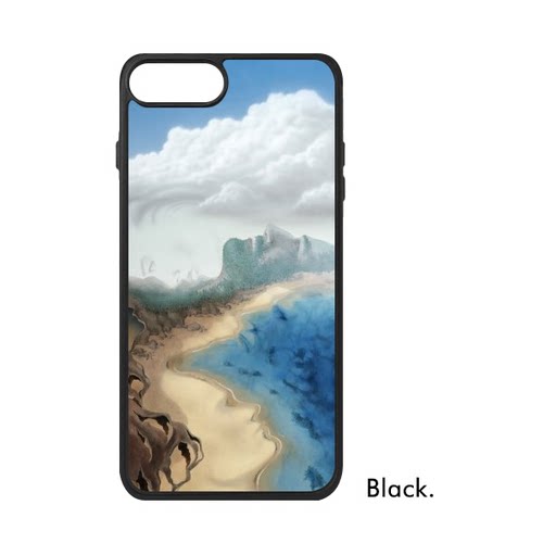 适用于iPhone云彩海滩山天空风景Xr手机壳max保护套678plus硅胶11 - 封面
