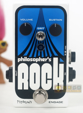 【Pigtronix Philosopher's Rock】压缩失真效果器【锐利乐器】