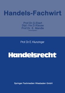 【预售】Handelsrecht