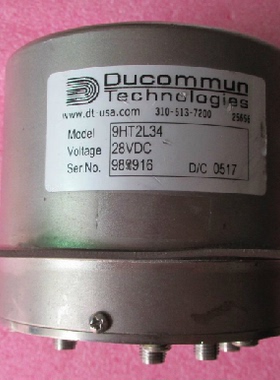 9HT2L34  ducommun SP9T DC-16GHz 450W 28V SMA射频微波同轴开关