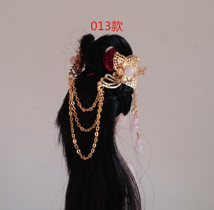 可儿娃娃开眼改妆 发型设计 六分娃娃古装首饰/发饰/头饰 多款式