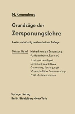 【预订】Grundzuge Der Zerspanungslehre: Theo...
