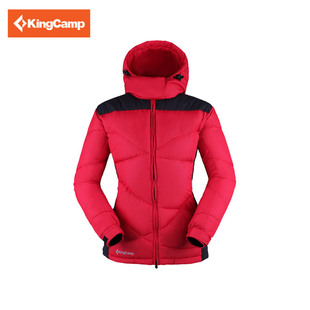 KingCamp康尔 秋冬户外女款羽绒服 轻薄耐磨防风保暖加厚带帽