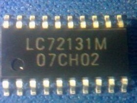 LC72131 DIP22/SOP 全新环保 现货供应 质量保证 100个 .