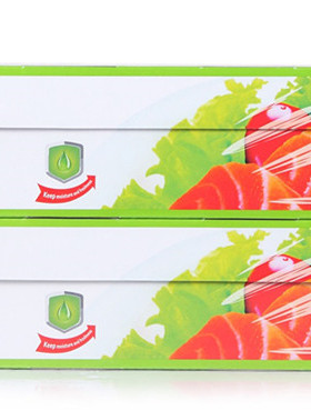 Member's Mark会员优品易切保鲜膜30cm*90m*2盒 易切拉头双向切割