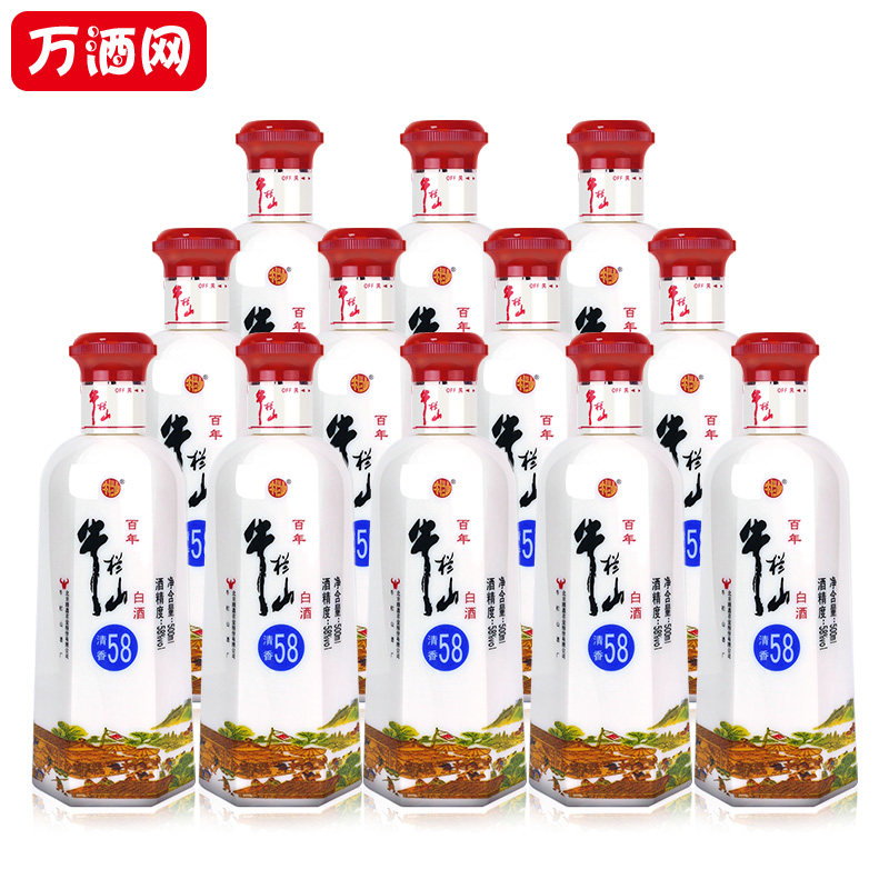 【万酒网】百年牛栏山二锅头58度清香窖藏500ml*12瓶装 白酒整箱|msdalam kategori Liquor, wain Dalam negeri - dari Buy2taobao.com untuk memberikan perkhidmatan ejen Taobao profesional membeli