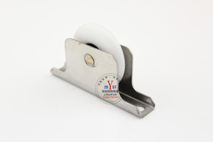 无框淋浴房平面移门下滑轮老式浴室玻璃门下框轮下单轮配件送螺丝