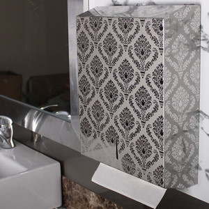 擦手纸架卫生间纸巾盒厕所纸巾盒不锈钢不锈钢擦手纸巾架壁挂包邮