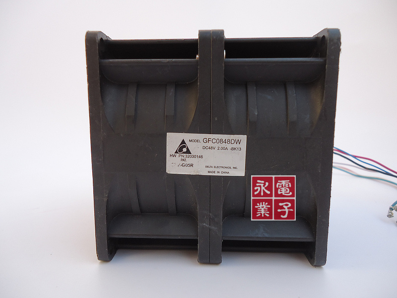 原装台达 GFC0848DW 双叶8厘米8076汽车增压暴力风扇 48V 2.00A