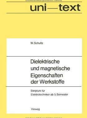 【预售】Dielektrische Und Magnetische Eigenschaften De...