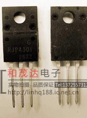 RJP4301 IGBT液晶管430V TO-220F 实物拍摄 RJP4301APP 可直拍