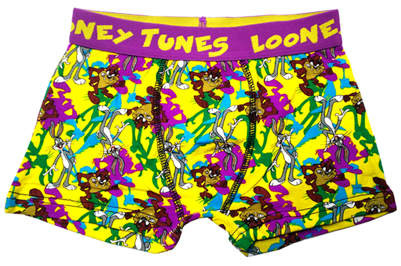 男童黄色平角内裤