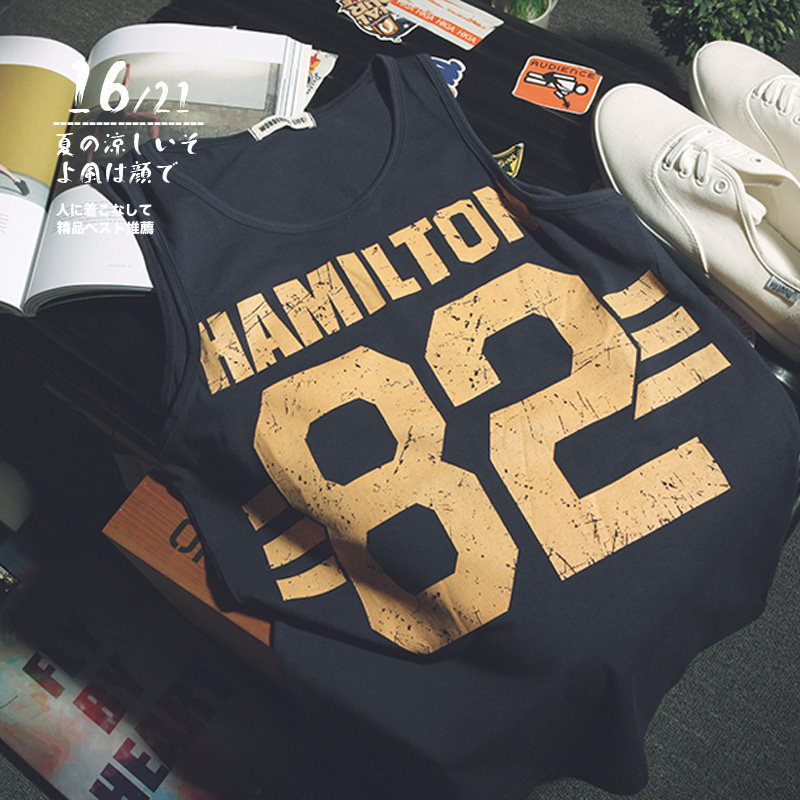 Débardeur homme Cotton vest pour été - Ref 1583447 Image 1