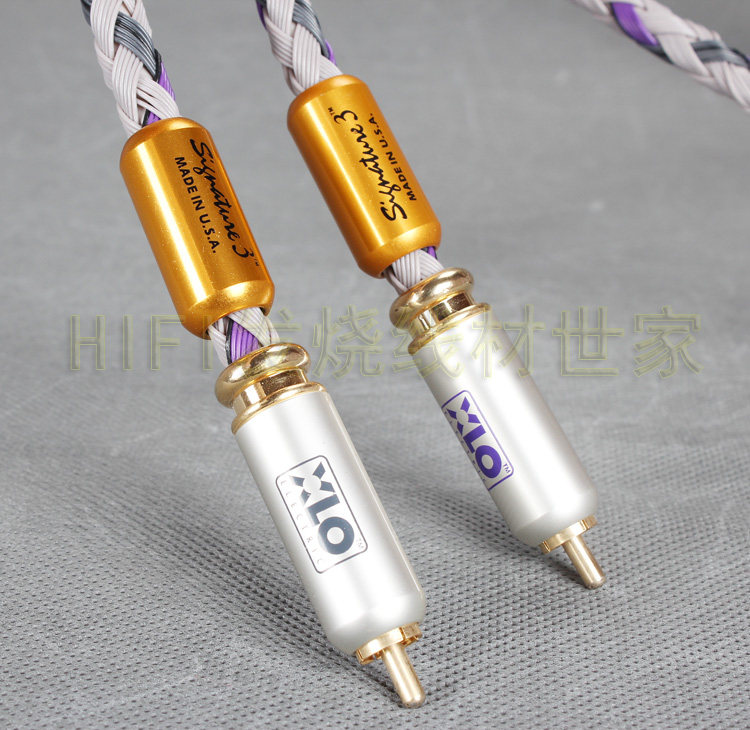 原装二手 美国 XLO/至高 Signature 3 签名版 发烧信号线 音频线